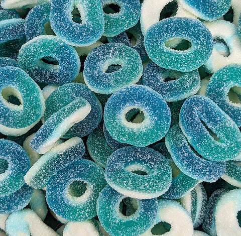 Blue Raspberry Rings