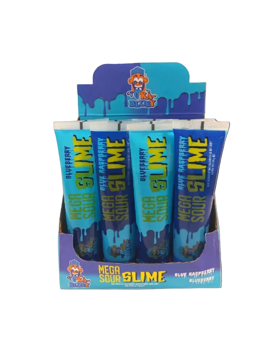 KA-BLUEY MEGA SOUR SLIME 120g (12pk)