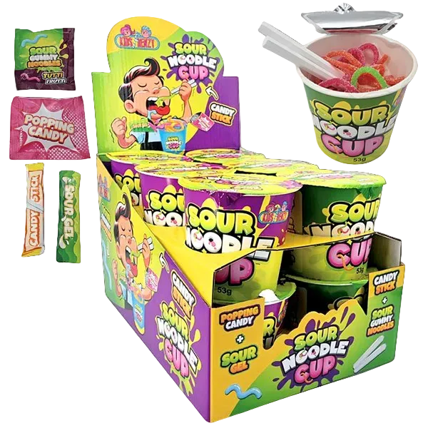 Candy Noodle Cup Range 53g x (12pk)