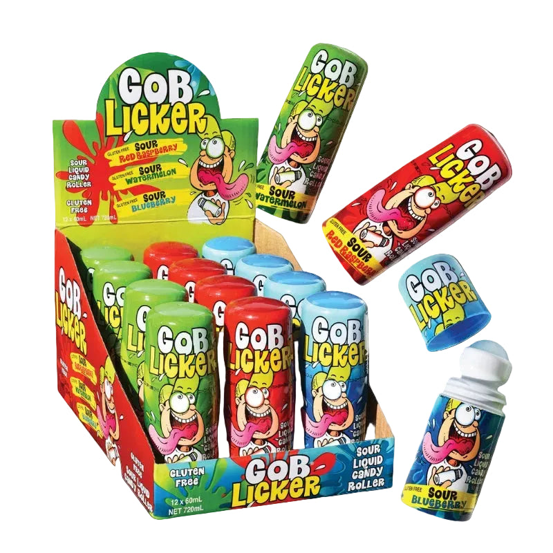 Gob Licker - Sour Rollers Range 60ml (12pk)