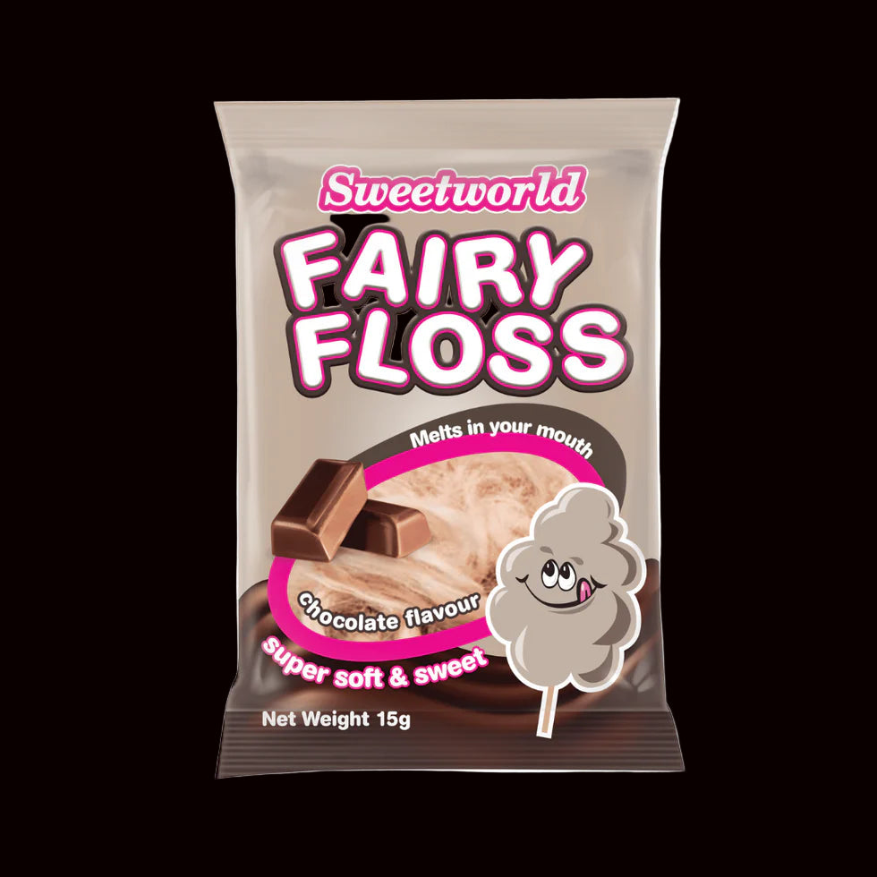 Sweetworld Fairy Floss 15g (18pk)