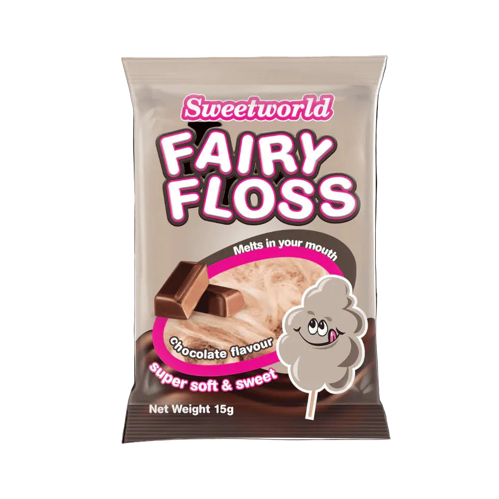Sweetworld Fairy Floss 15g (18pk)
