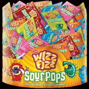 Wizz Fizz Sour Pops (approx 80)