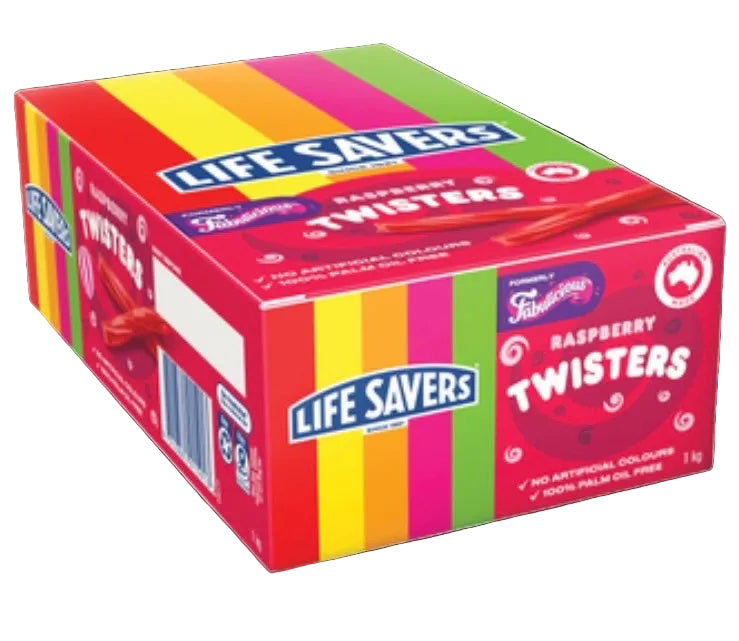 Life Savers Raspberry Twister (1kg)