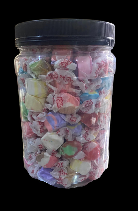 US Salt-Water Taffy Jars