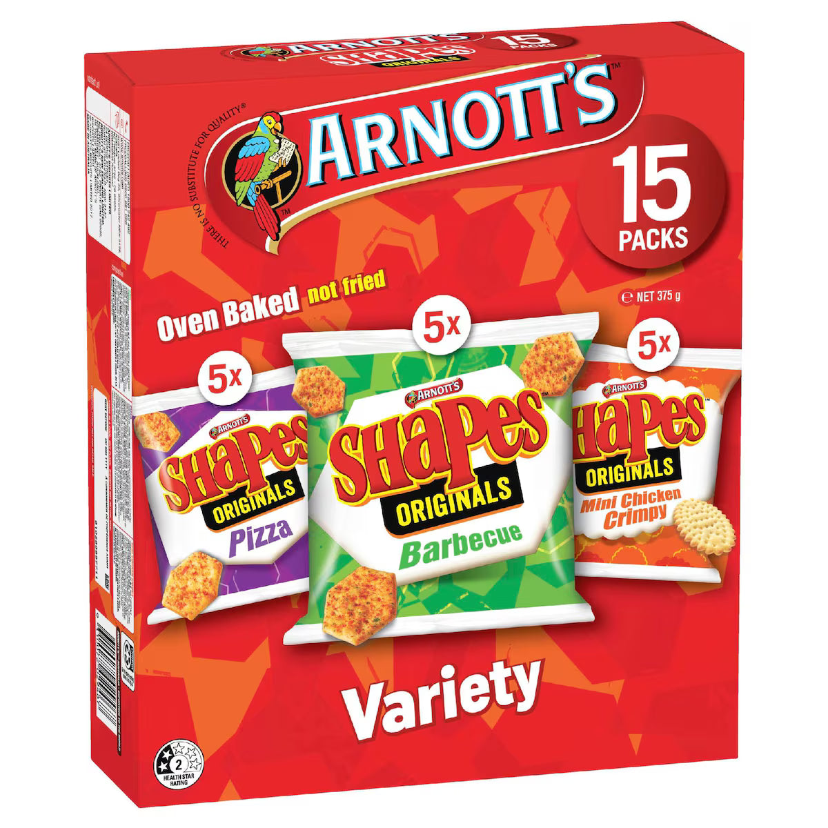 Arnott's Shapes Variety Box (15pk)