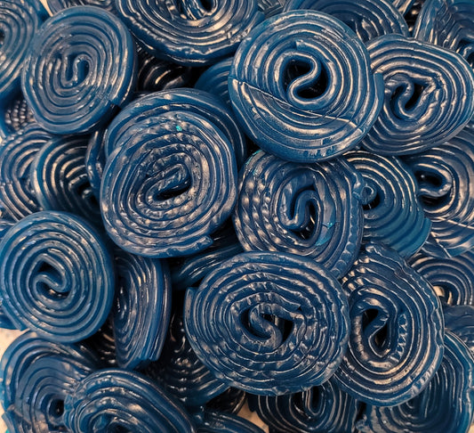 Blue Raspberry Licorice Wheels