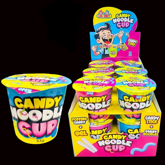 Candy Noodle Cup Range 53g x (12pk)