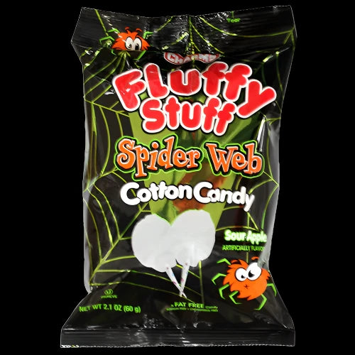 Fluffy Stuff Spider Web Cotton Candy