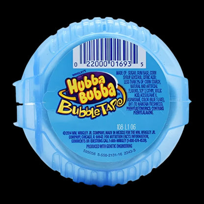 Hubba Bubba Sour Blue Raspberry Tape