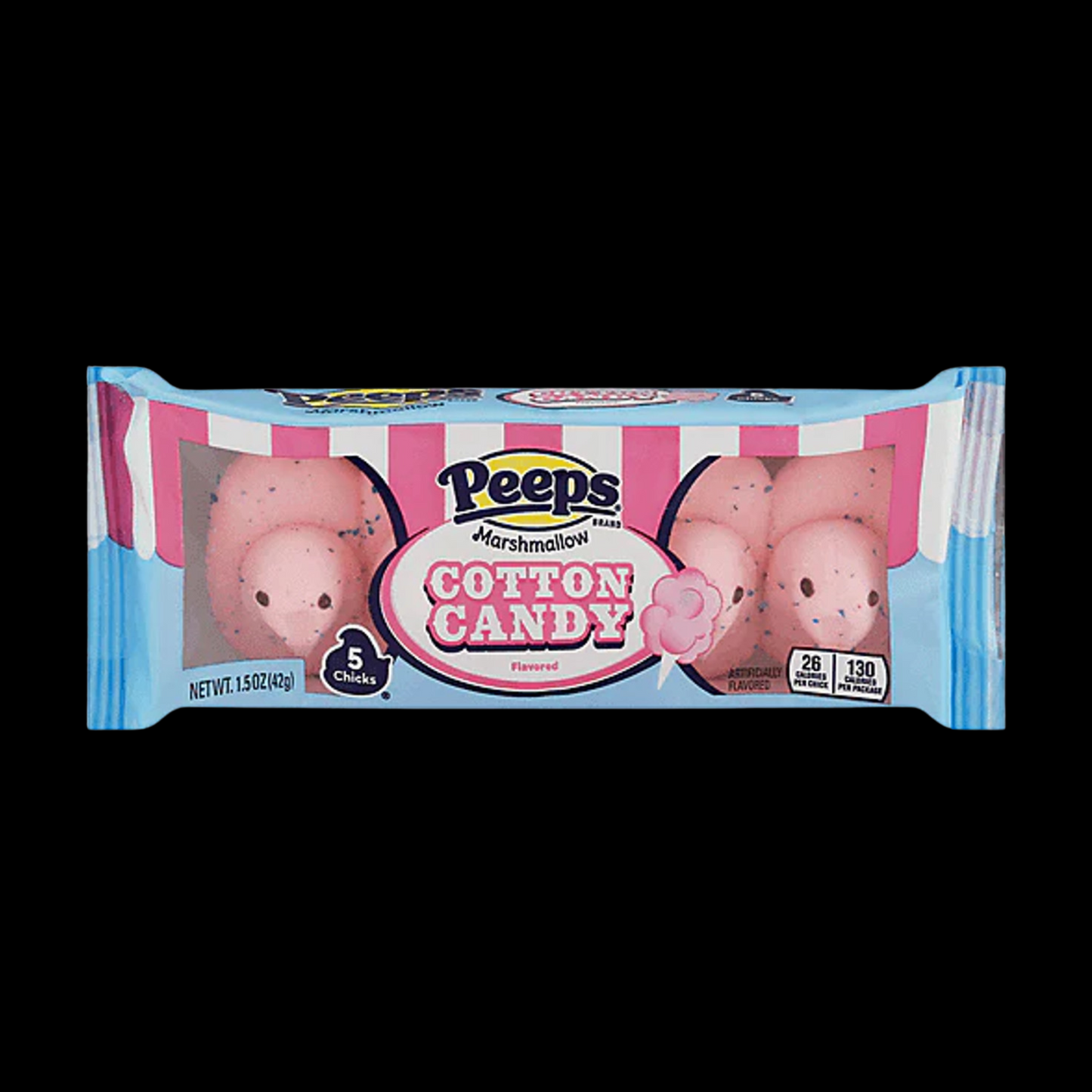 Peeps Cotton Candy Chicks 5pk (BB 07/24)