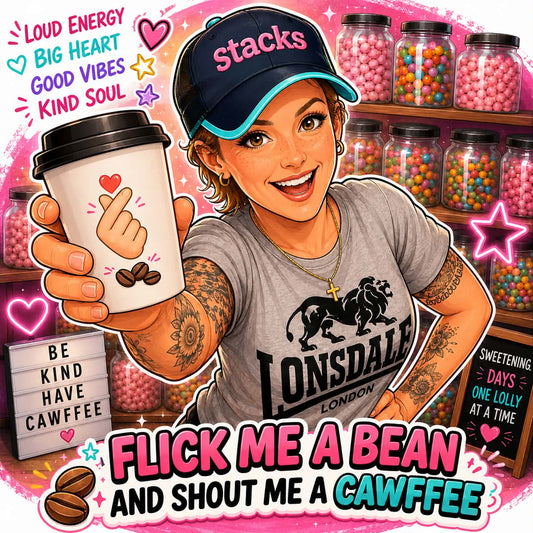 Shout Stacks a virtual Cawffee!