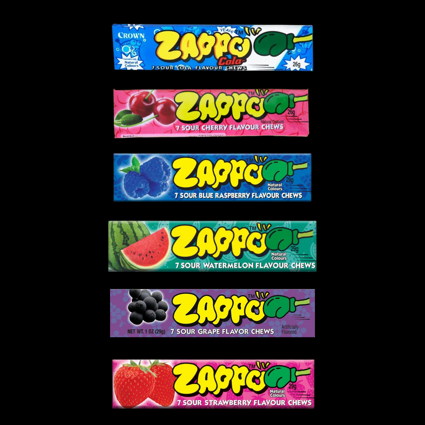 Zappo Sour Chews