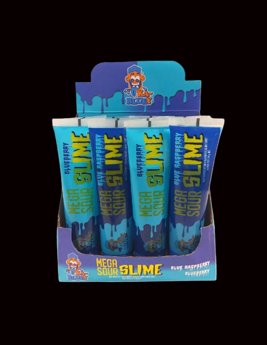 KA-BLUEY MEGA SOUR SLIME 120g (12pk)