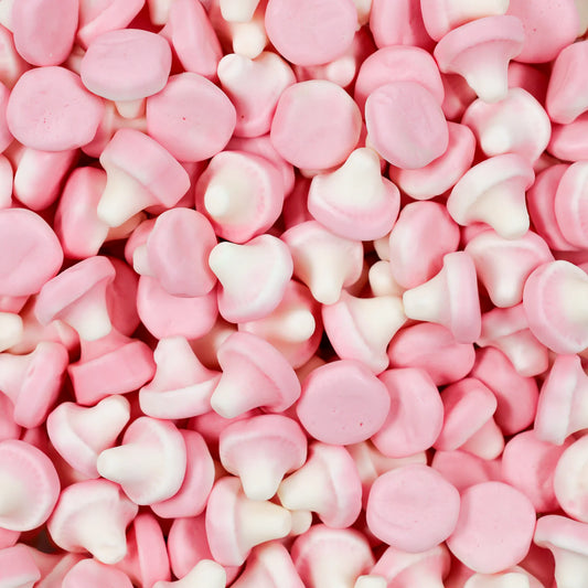 Foam Strawberry Mushrooms