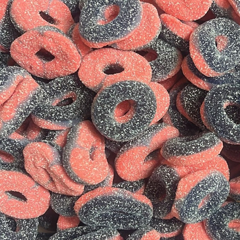 UK Sour Blueberry Rings
