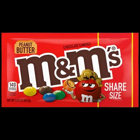 M&M's Peanut Butter Share Size