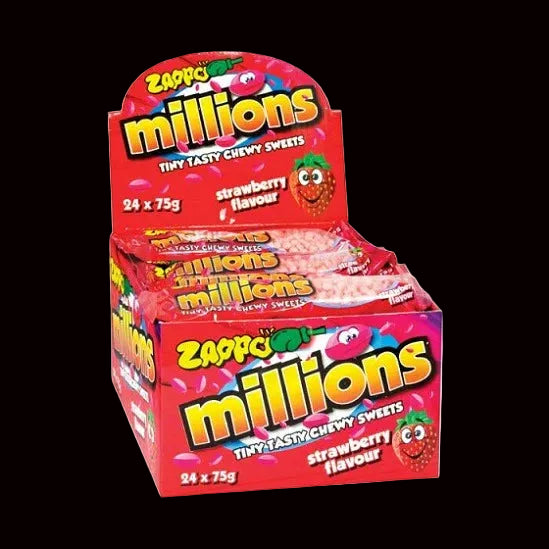 Zappo Millions Range 75g (24pk)