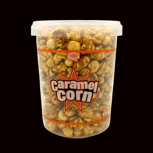 Caramel Popcorn Double Glazed Tub 250g (12pk)