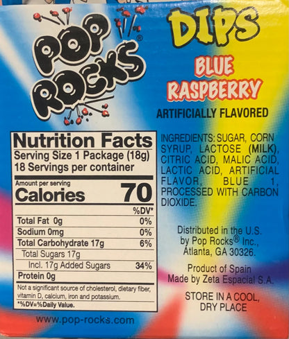 Pop Rocks Dips