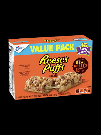 Reese's Puffs Treat Bars 16pk (BB - 01/25)
