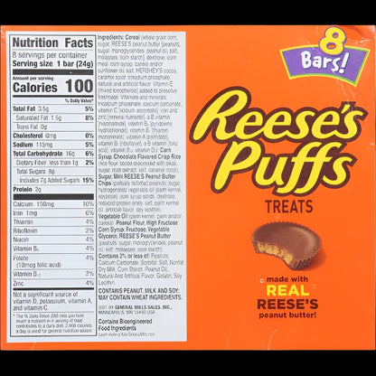 Reese's Puffs Treat Bars 16pk (BB - 01/25)