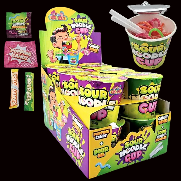 Candy Noodle Cup Range 53g x (12pk)