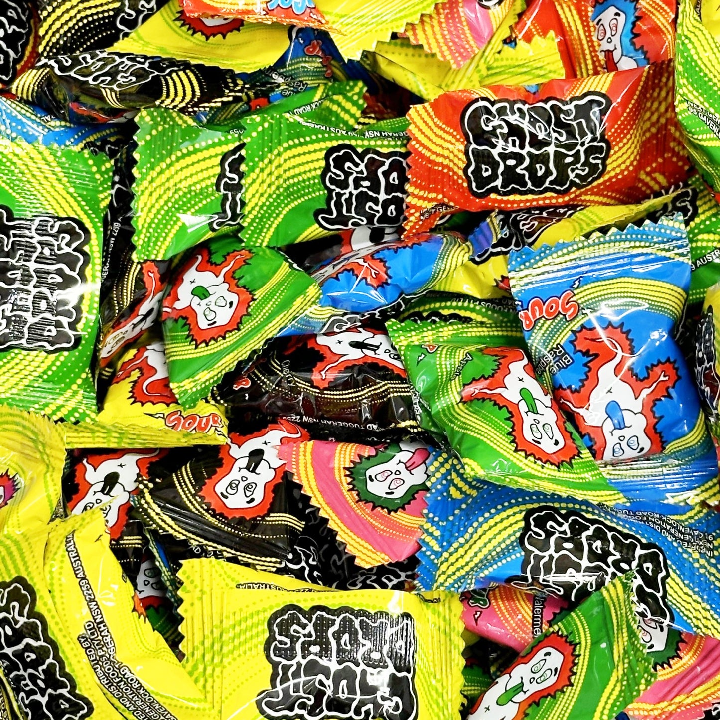Bulk - Sour Ghost Drops