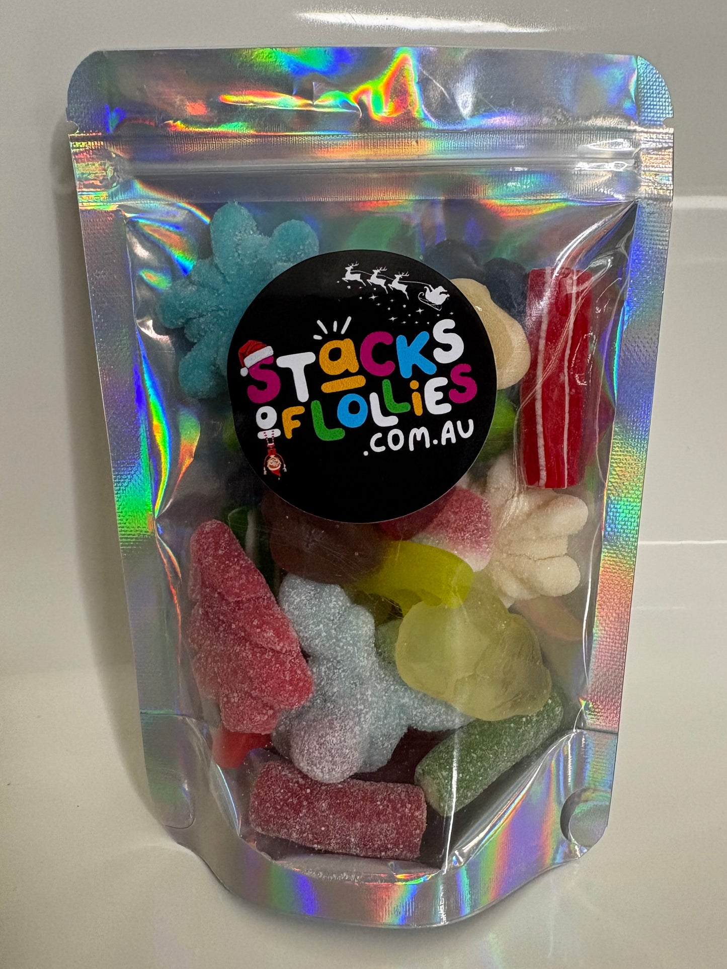 Stacks of X-mas Foodbank Mix (100g)