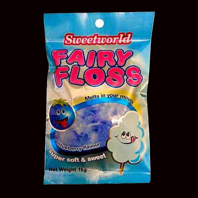 Sweetworld Fairy Floss 15g (18pk)