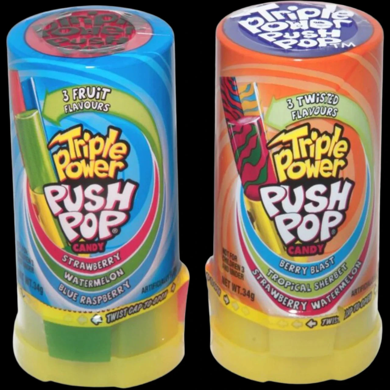 Triple Power Push Pops
