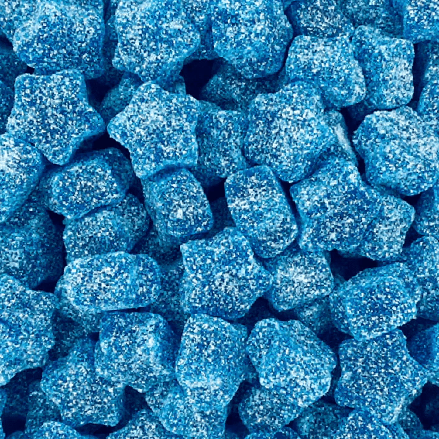 Fizzy Blue Stars