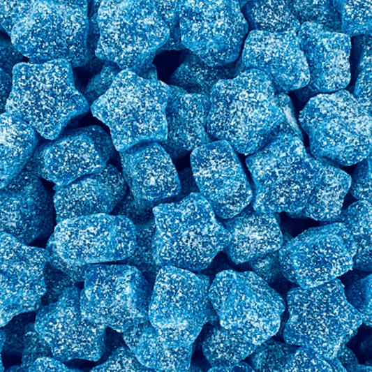 Fizzy Blue Stars