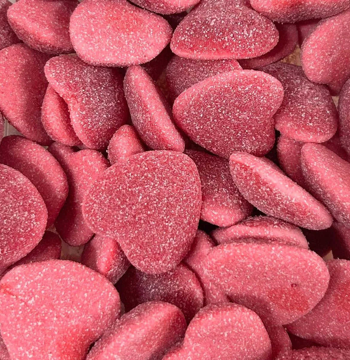 Jelly Filled Strawberry Hearts