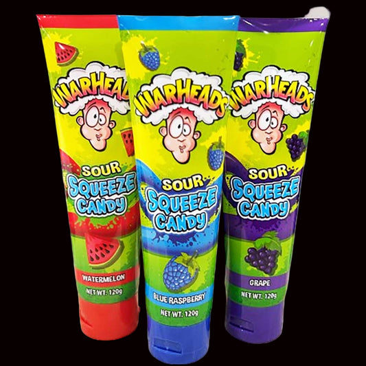 Warheads Sour Squeeze Candy 120g (12pk)