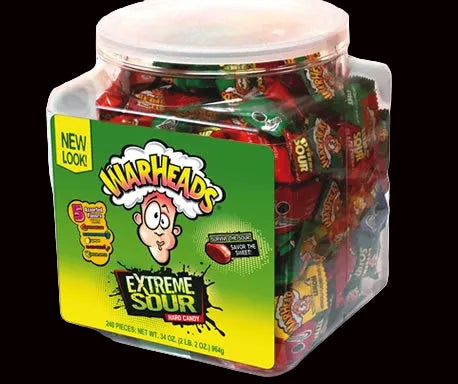 Warheads Extreme Sour Candy (240pcs)
