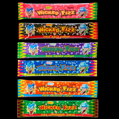 Wicked Fizz Chew Bars - 4pk